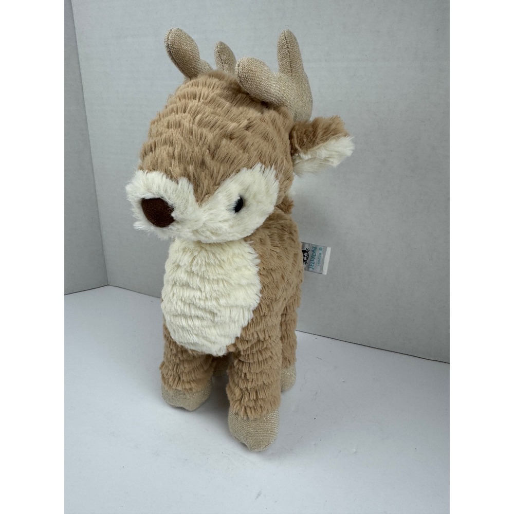 Jellycat Mitzi Reindeer Medium Plush Toy Retired Rare Christmas Stuffed Animal